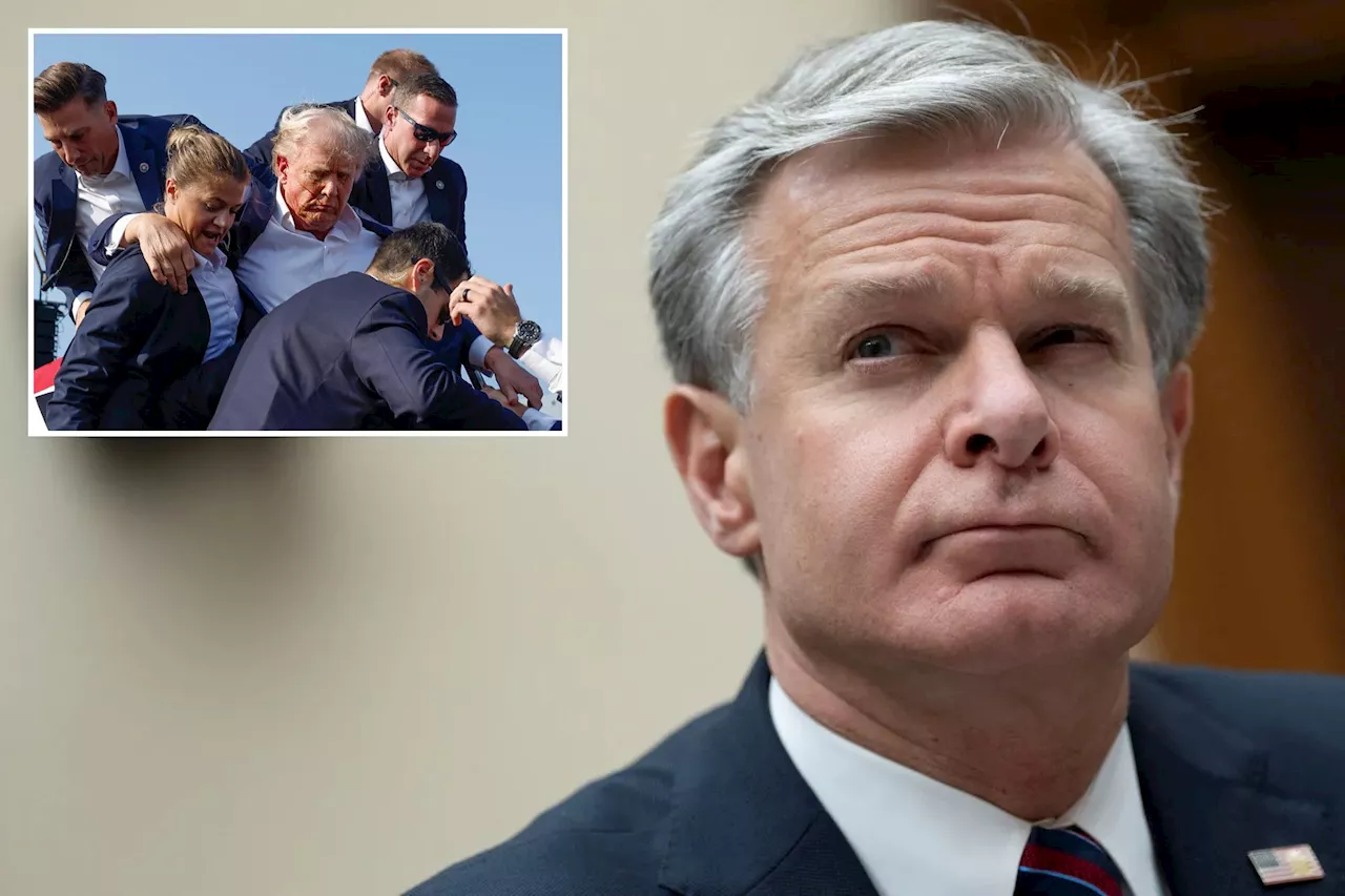 Chris Wray's attempt to cast doubt on Trump assassination attempt is all politics