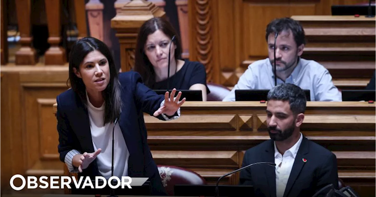 Santos Silva, Daniel Oliveira e ex-ministra espanhola Irene Montero na rentrée do Bloco em Braga