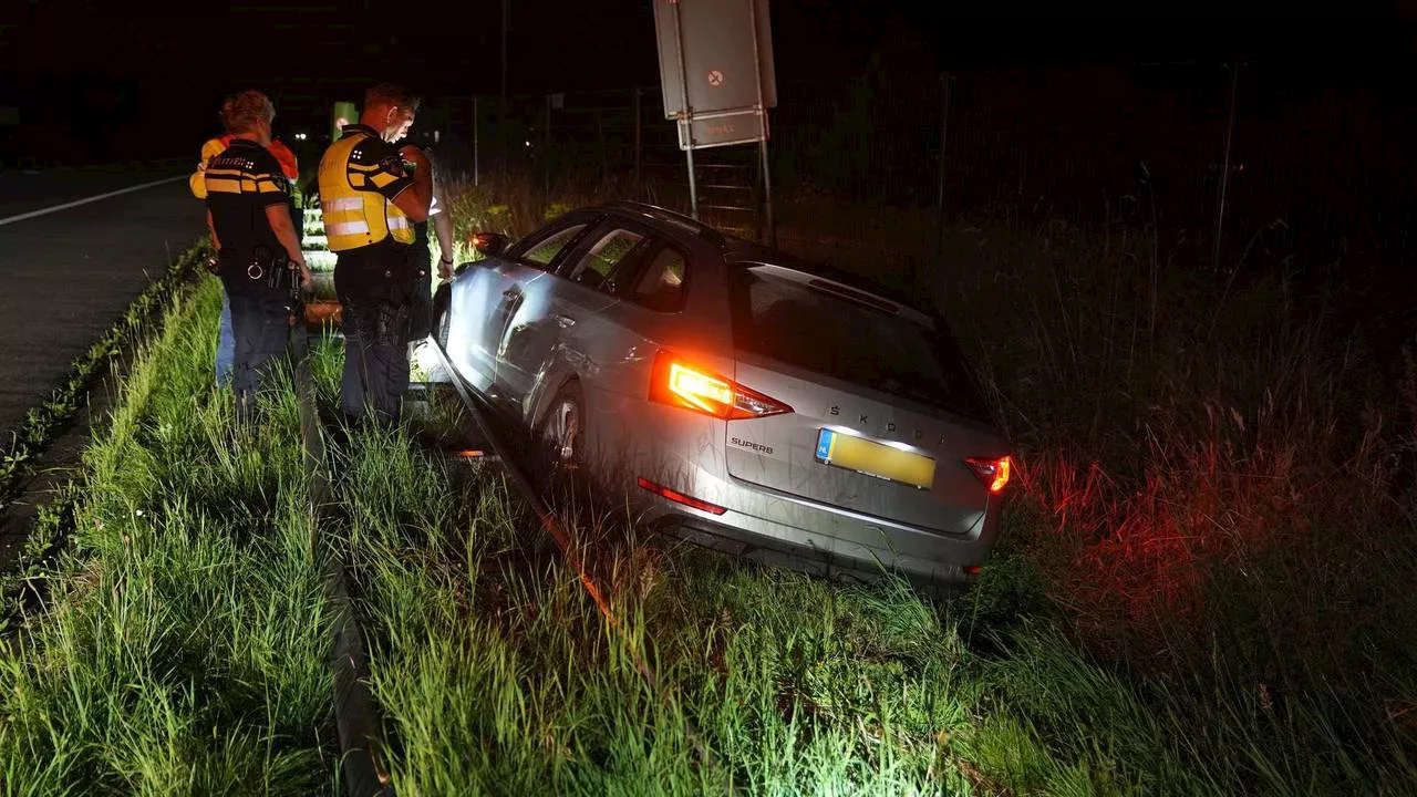 112-nieuws: auto belandt in greppel • minder treinen Breda-Tilburg