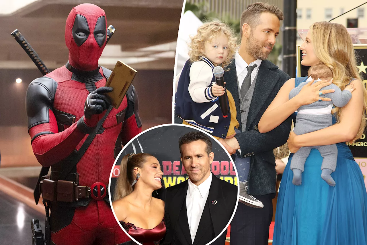 Blake Lively and Ryan Reynolds' kids' 'Deadpool & Wolverine' roles revealed