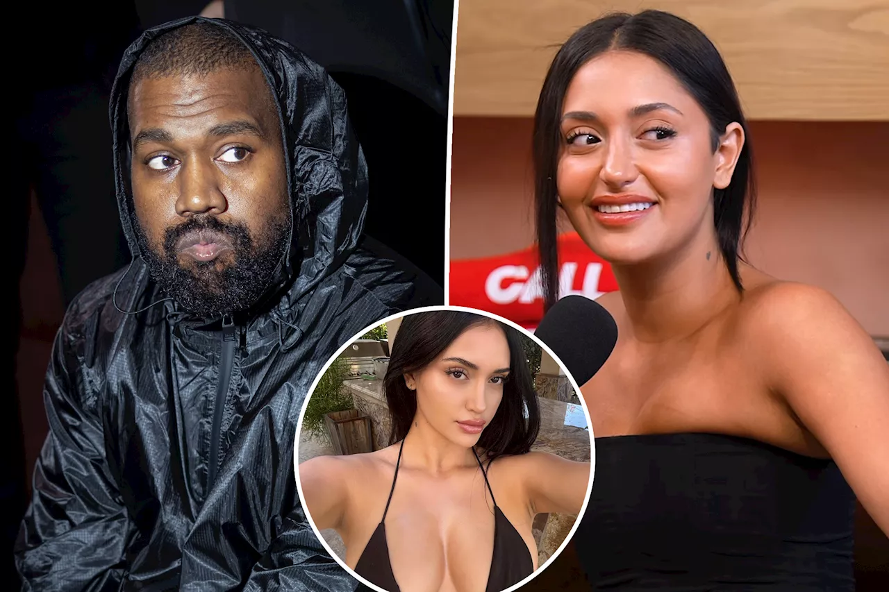 'Love Island USA' star Leah Kateb awkwardly avoids question about Kanye West dating rumors