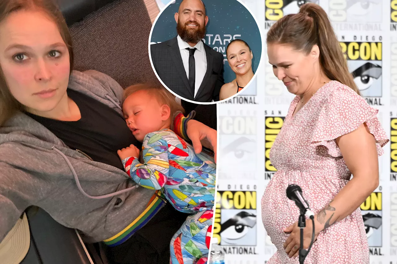 Ronda Rousey is pregnant, expecting baby No. 2 with husband Travis Browne