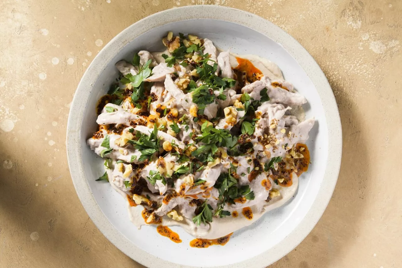 Skip the mayonnaise for an elevated take on chicken salad