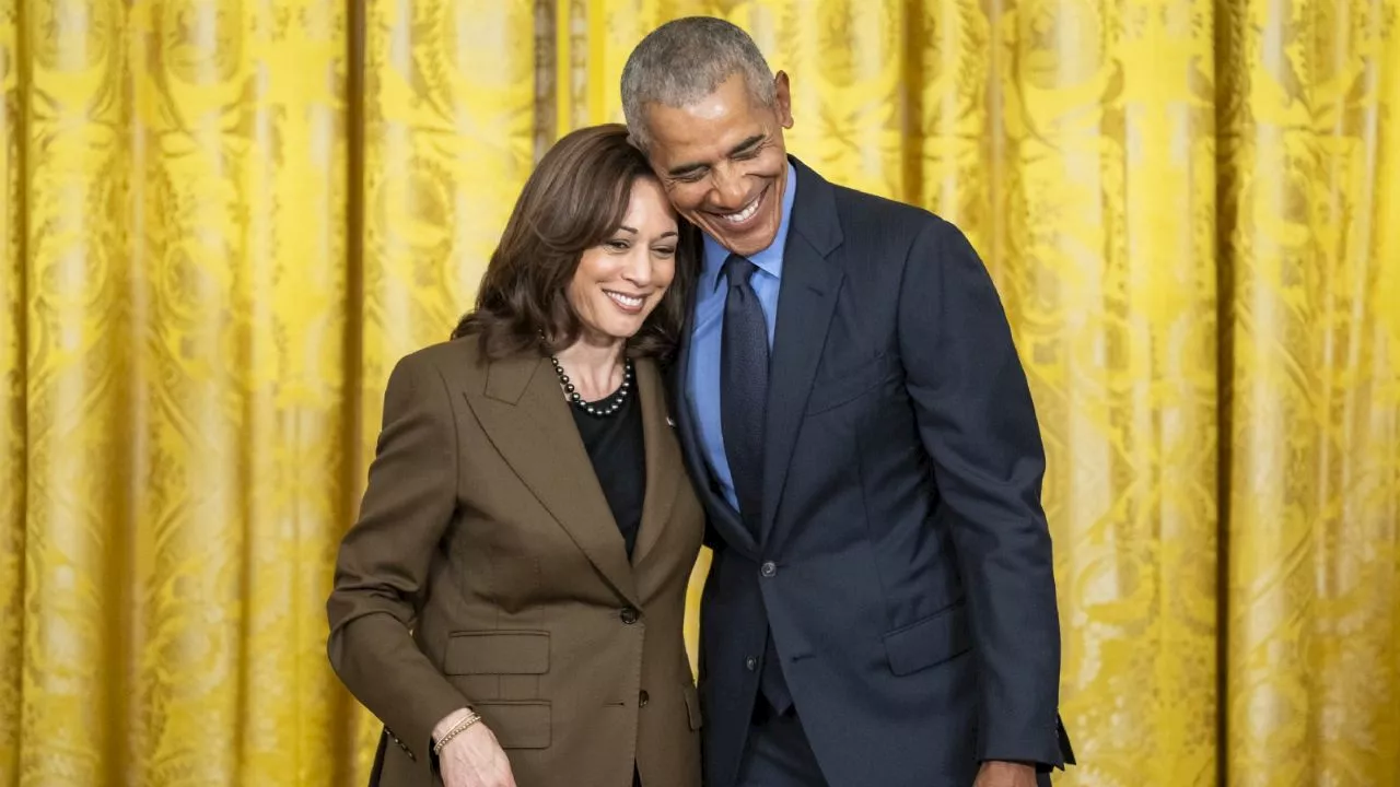 Barack y Michelle Obama apoyan la candidatura de Kamala Harris