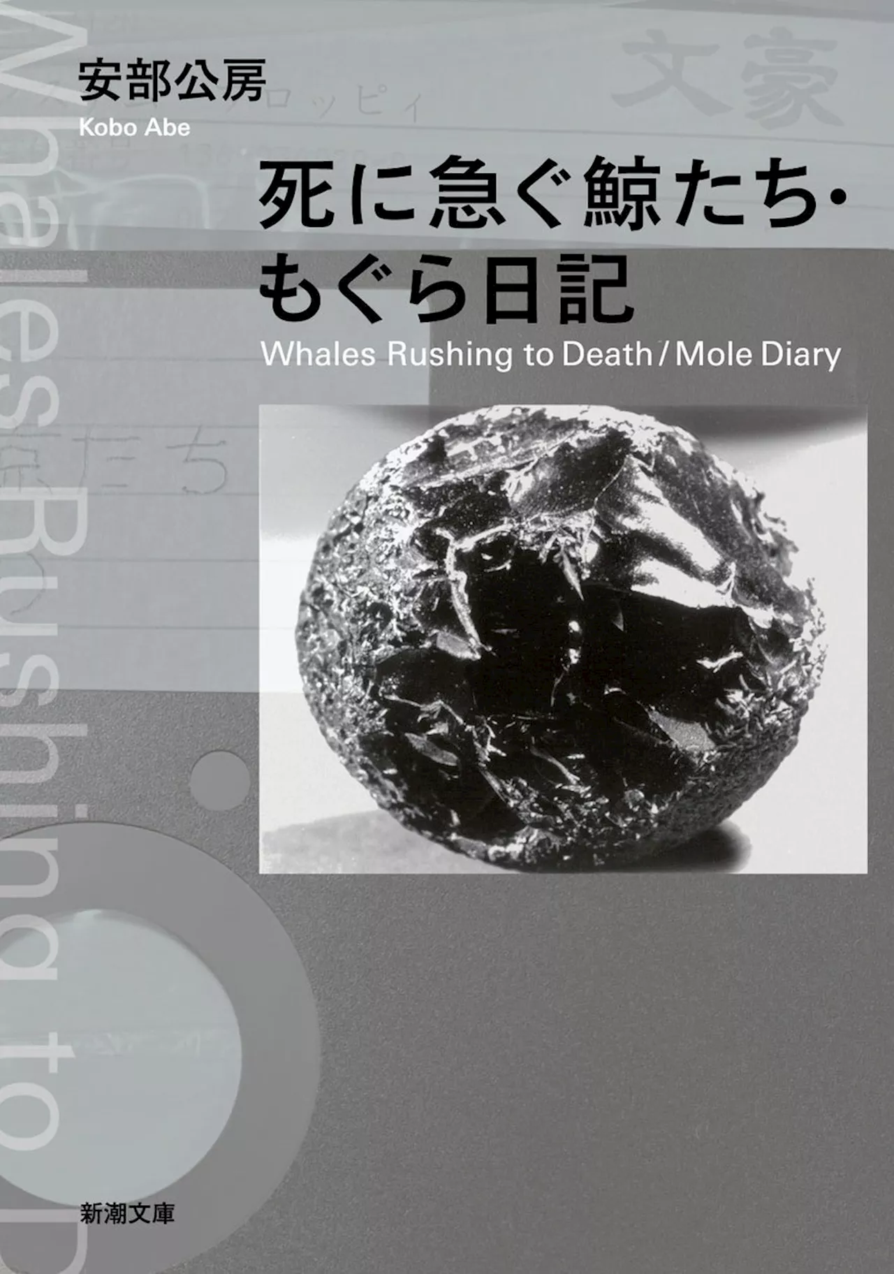 世界的作家・安部公房の思策の数々が詰まった『死に急ぐ鯨たち・もぐら日記』（新潮文庫）が8月28日（水）に発売