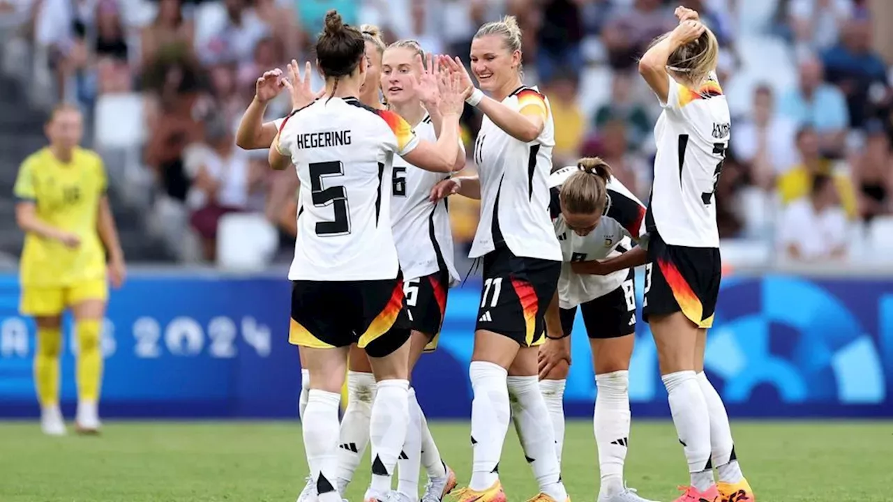 Paris Fußball bei Olympia 2024 USA vs. Deutschland live im TV, Stream