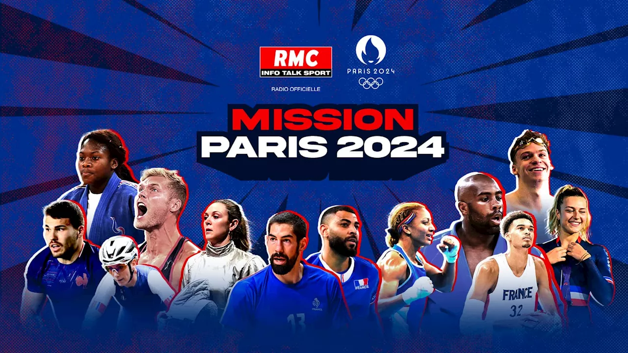 JO 2024: Découvrez le guide RMC 'Mission Paris 2024, tout savoir sur la team France'