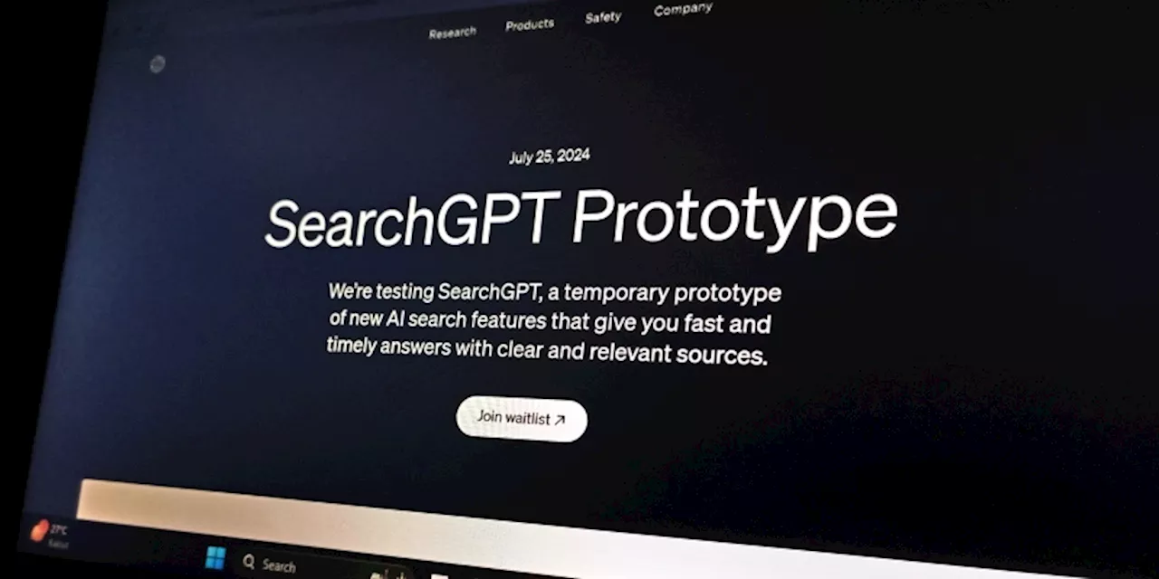 Luncurkan Mesin Pencari SearchGPT, OpenAI Siap Saingi Google