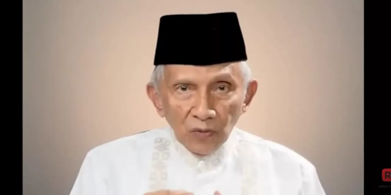 Mengabdi pada Keserakahan, Amies Rais sebut Jokowi seperti Bilung