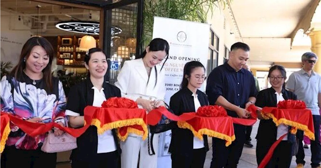 TRUNG NGUYEN LEGEND CONTINUOUSLY EXPANDS ITS CAFE SYSTEM IN THE US & CHINA