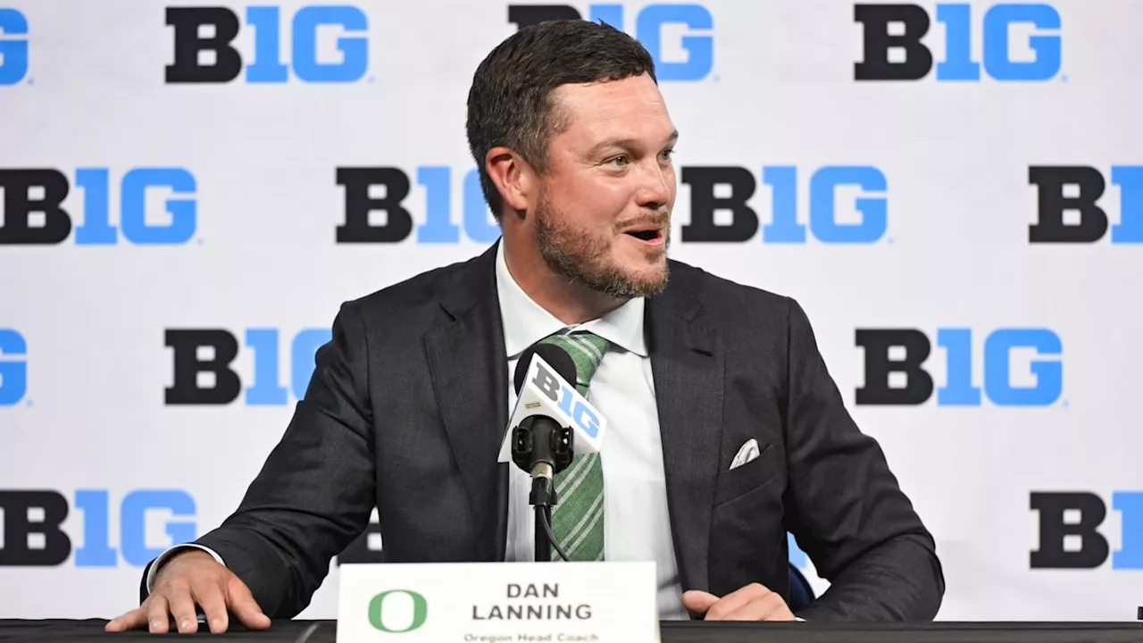 Oregon's Dan Lanning, players give Michigan football respect at Big Ten Media Days