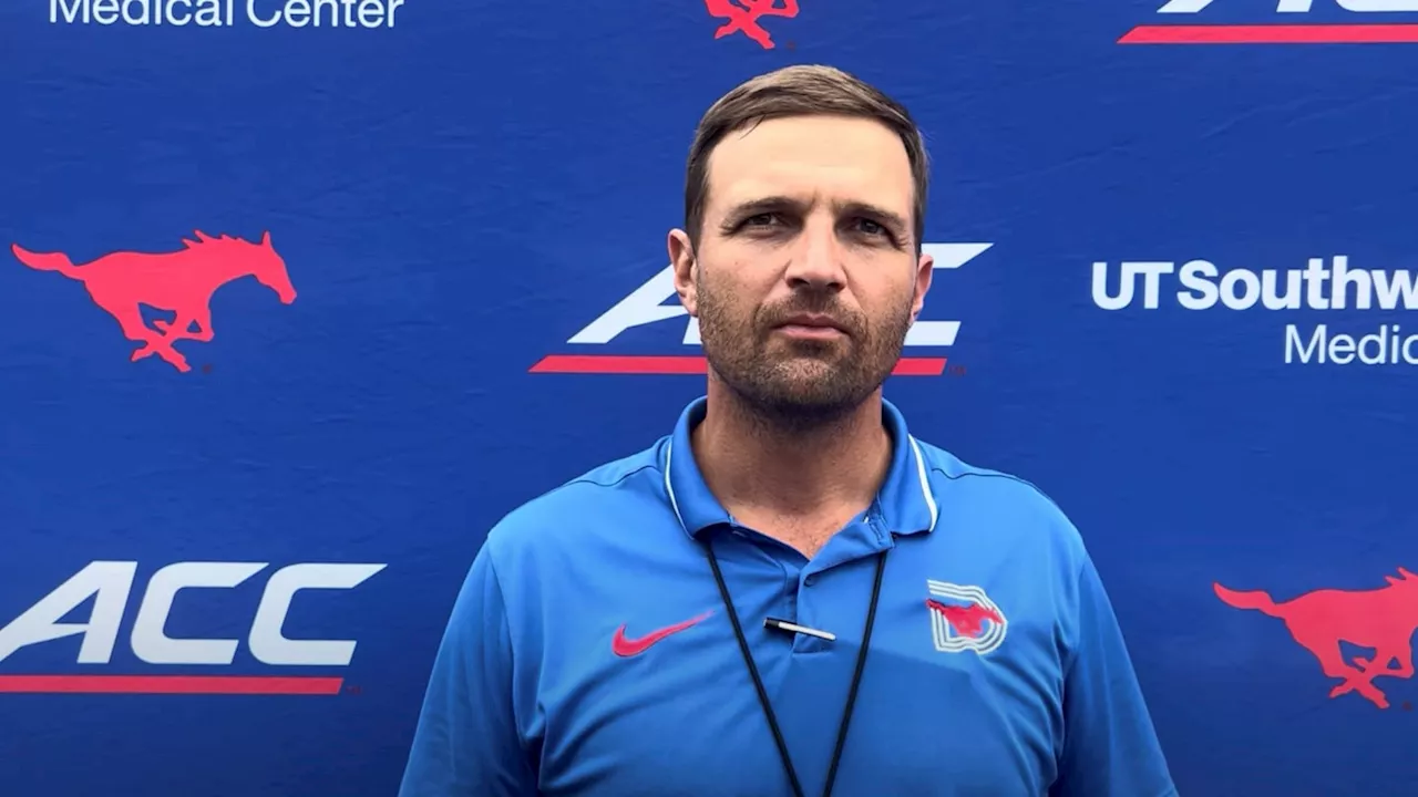 SMU OC Casey Woods confident in Mustangs' offensive potential after first few days of