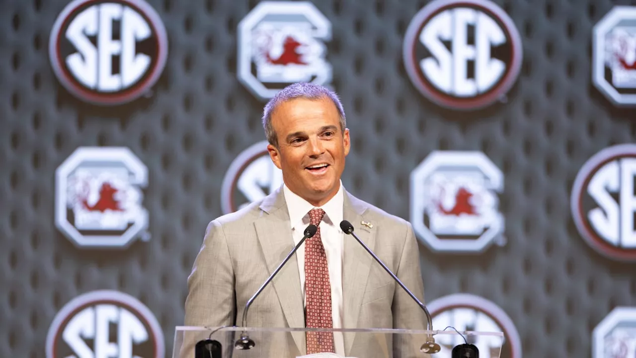 South Carolina head coach Shane Beamer looks forward to next season