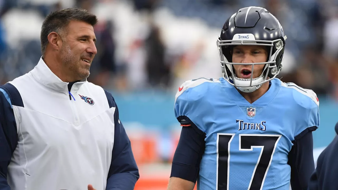 Tennessee Titans' Ryan Tannehill Surprised by Mike Vrabel Firing