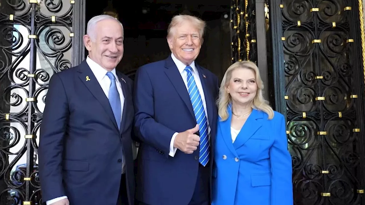 Trump attacks Kamala Harris's 'disrespectful' Gaza remarks as he hosts Netanyahu at Mar-a-Lago