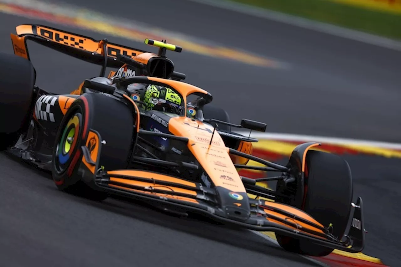 FP2 Belgien: McLaren-Duo schneller als Max Verstappen