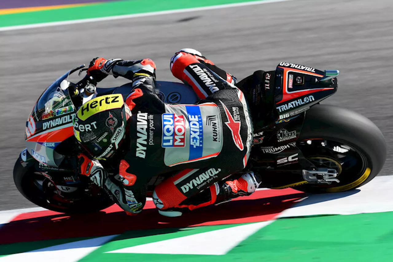 Misano, Moto2, FP2: Lüthi und Schrötter auf 13 und 16