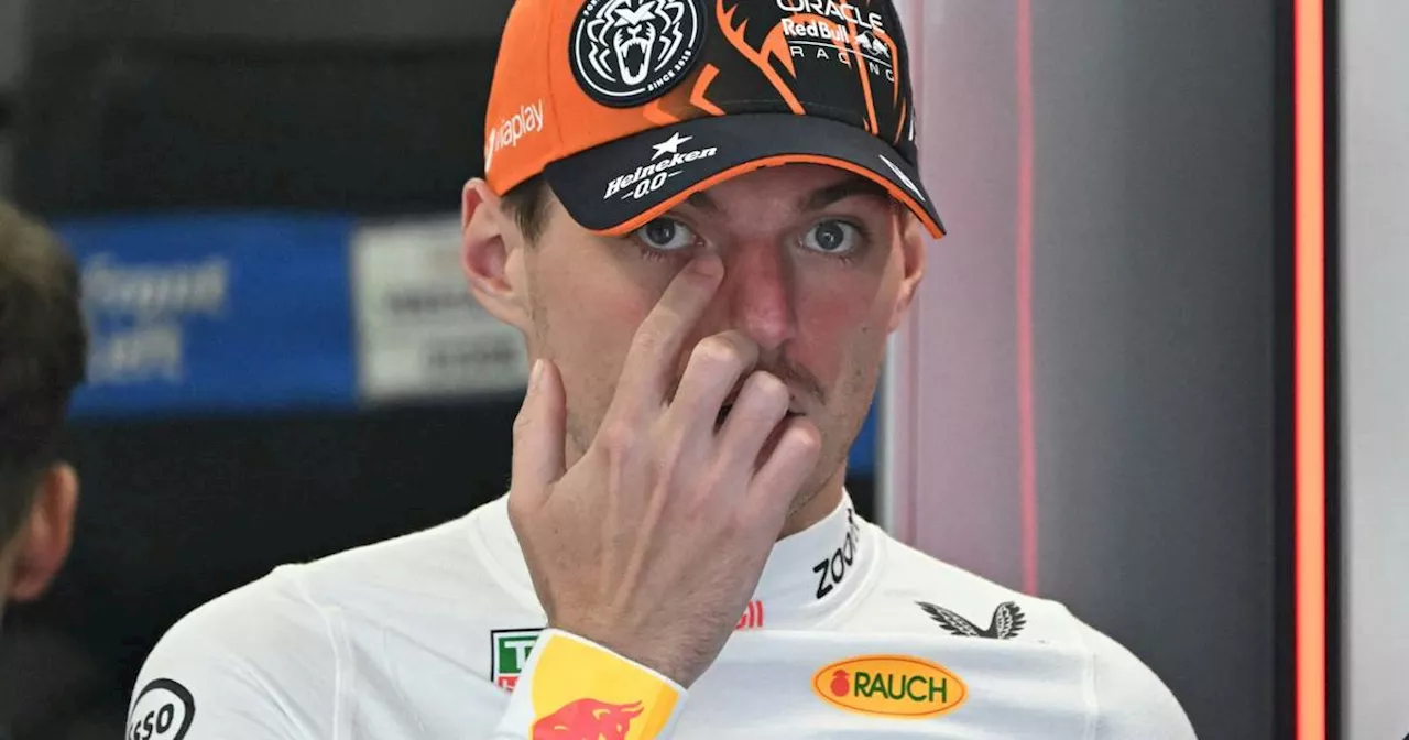 Formel 1: Strafe für Verstappen!