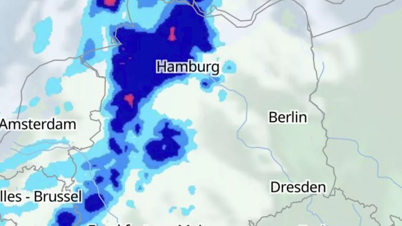 Wetter: Warnung vor starkem Regen am Wochenende – Karten zeigen die Lage