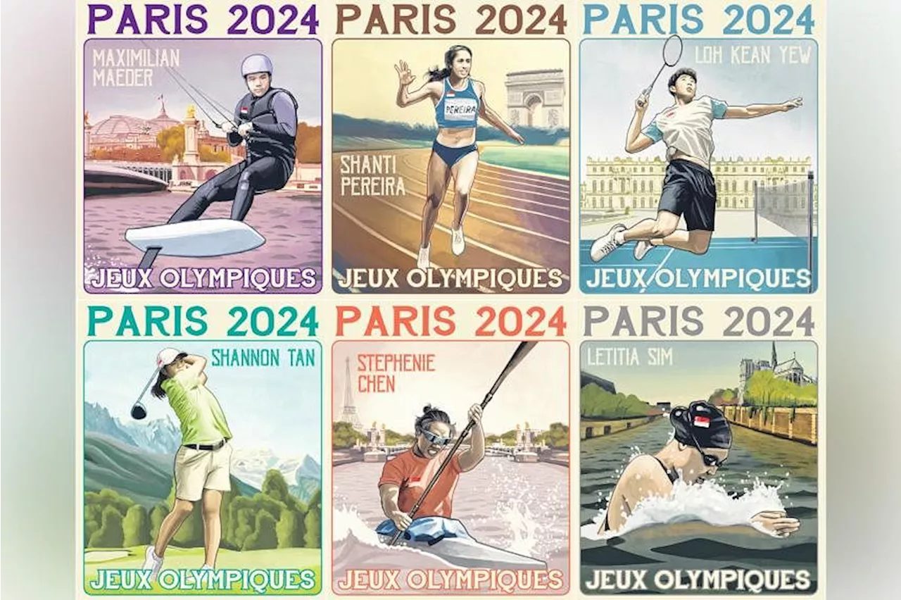 The art of sport: Singapore’s athletes aim to deliver masterpieces at 2024 Paris Olympics