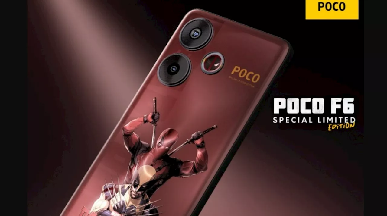 POCO F6 Deadpool Limited Edition Resmi Rilis, Harga Murah Cuma Rp 5 Jutaan