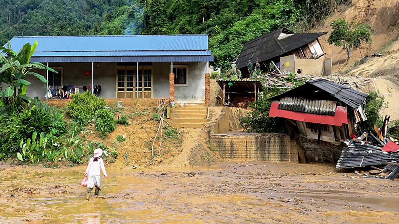 Überschwemmungen und Erdrutsche: Mindestens zehn Tote bei Tropensturm in Vietnam