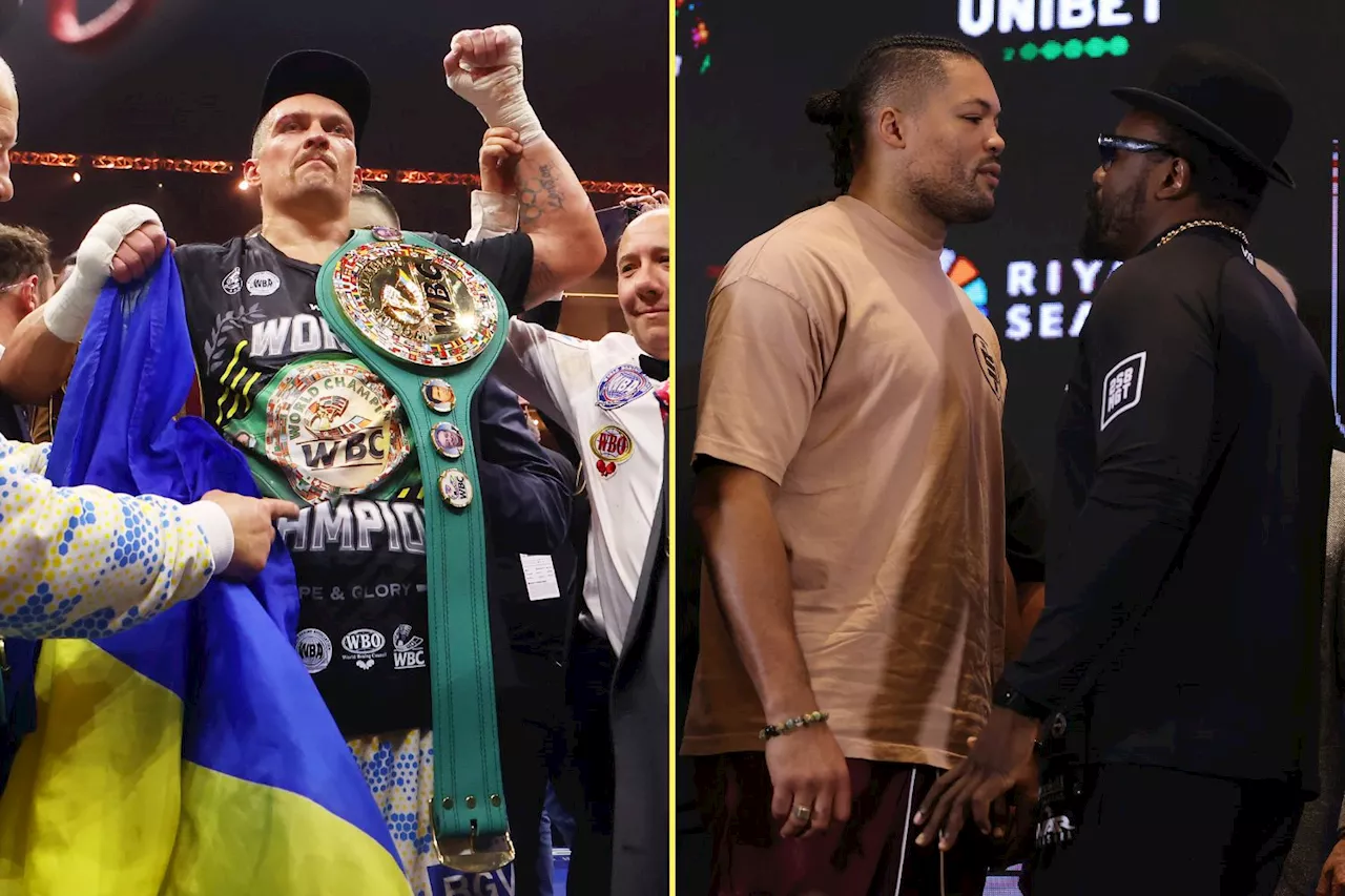 Oleksandr Usyk delivers brutal assessment of Joe Joyce ahead of Derek Chisora fight...