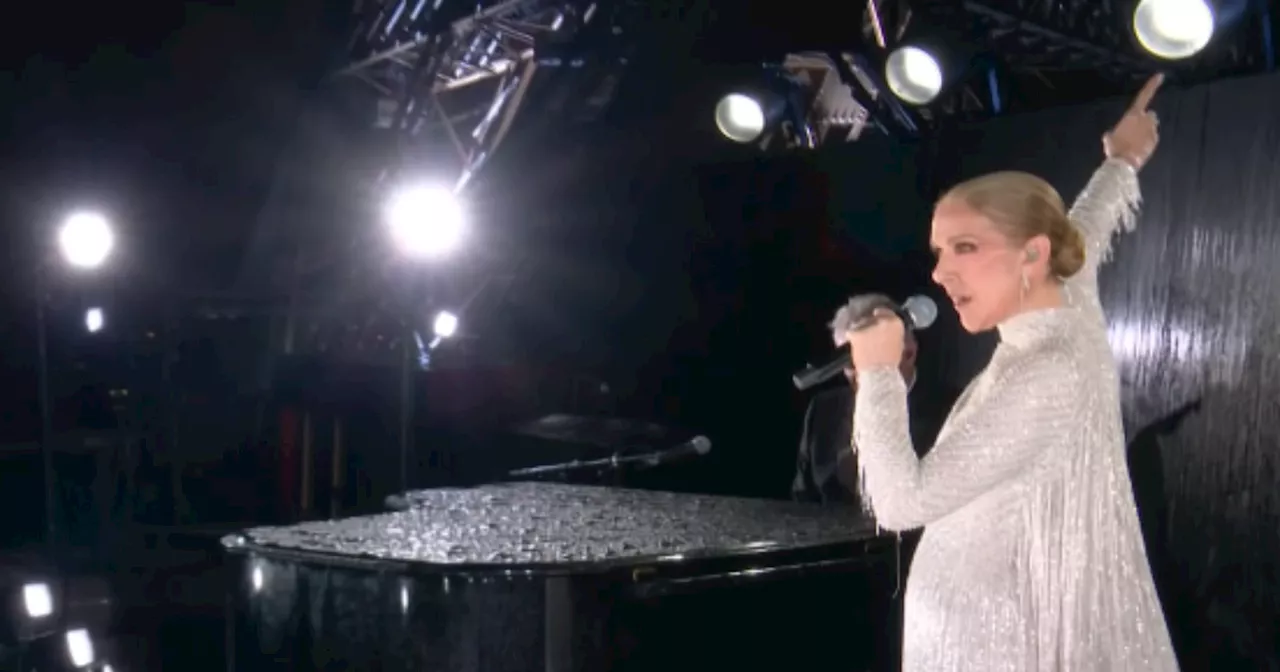 Em apresentação emocionante, Céline Dion encerra abertura dos Jogos Olímpicos