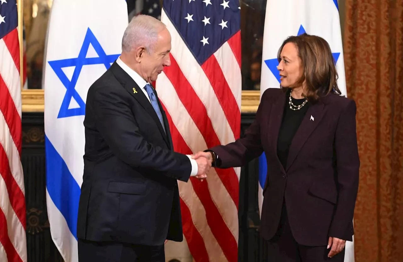 Harris 'will not be silent' on Gaza after tough talks with Netanyahu