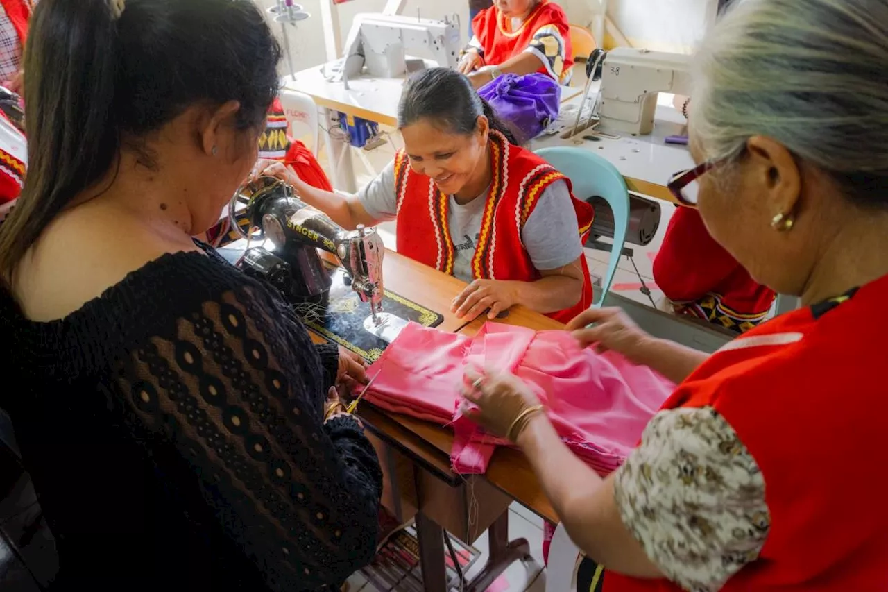 Women IPs receive sewing training program