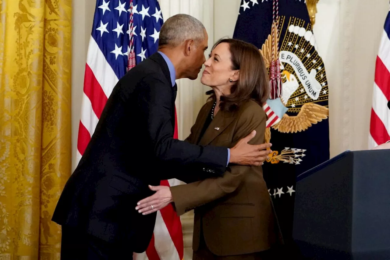 First black US president Obama backs Kamala Harris in White House bid