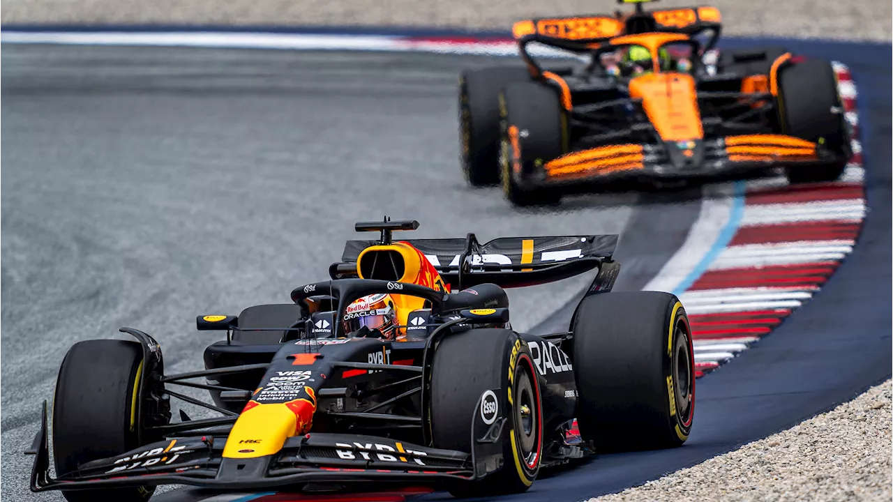 Verstappen in defensive mode against hard-charging McLaren at Belgian GP