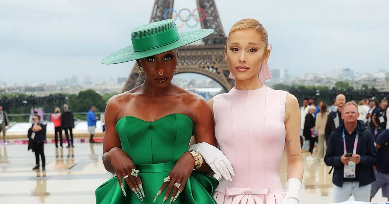 Ariana Grande, Cynthia Erivo Wickedly Stun at 2024 Paris Olympics