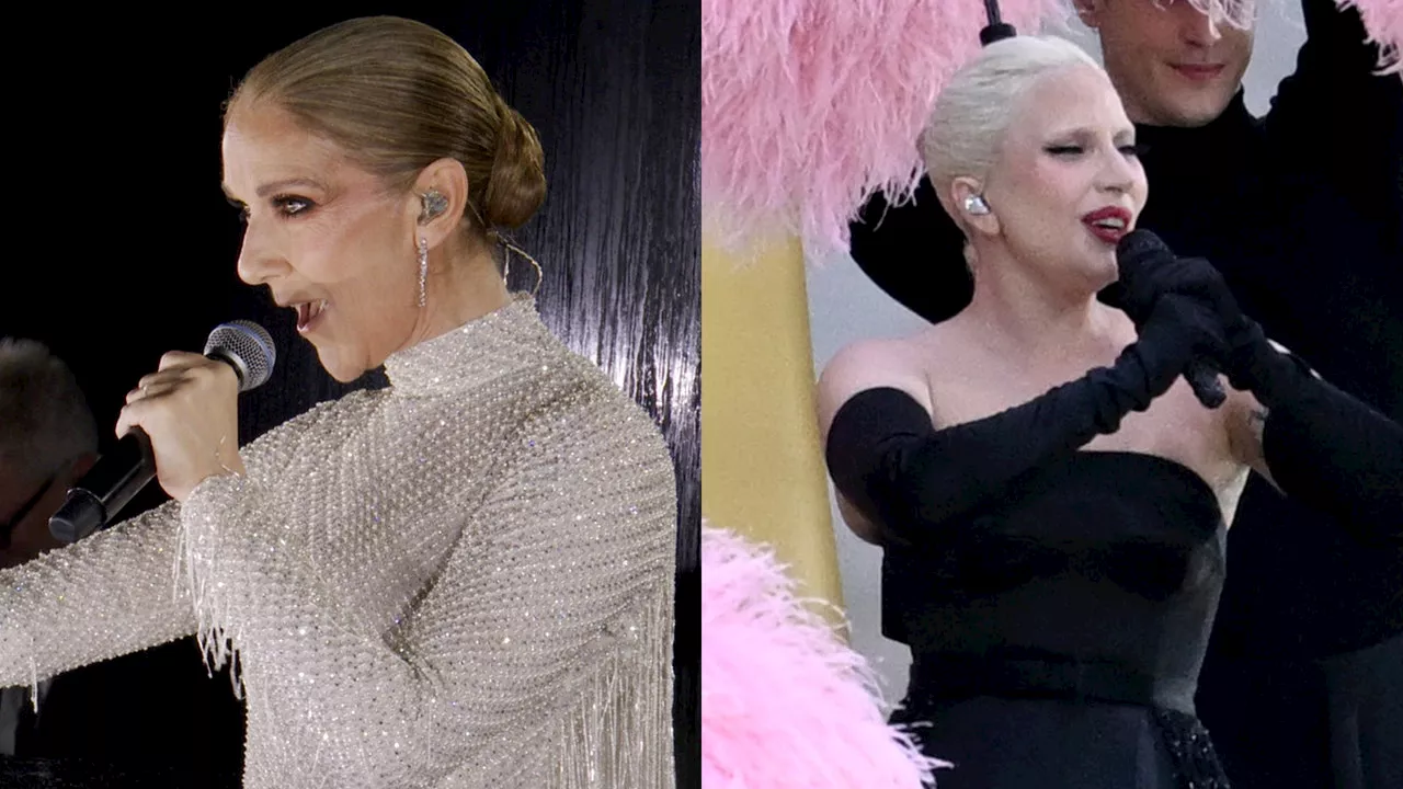 Céline Dion and Lady Gaga Grace the 2024 Olympics Opening Ceremony In Dior Couture