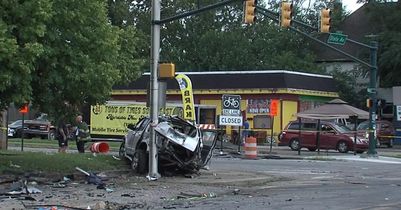 Investigators: Man was driving nearly 100 mph before crashing into SUV full of kids