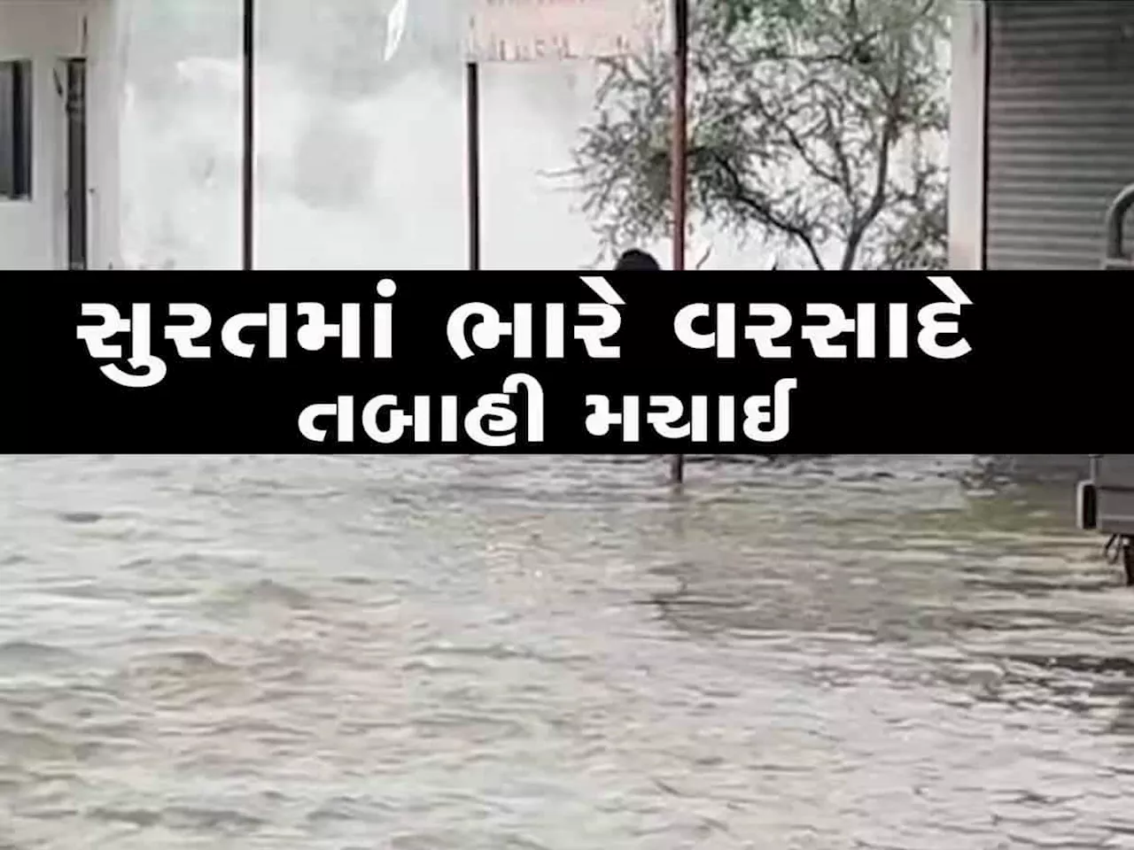 સુરતમાં ભારે વરસાદના લીધે 4 લોકોના મોત, 3200થી વધુનું કરાયું સ્થળાંતર, હજુ બગડી શકે છે સ્થિતિ!