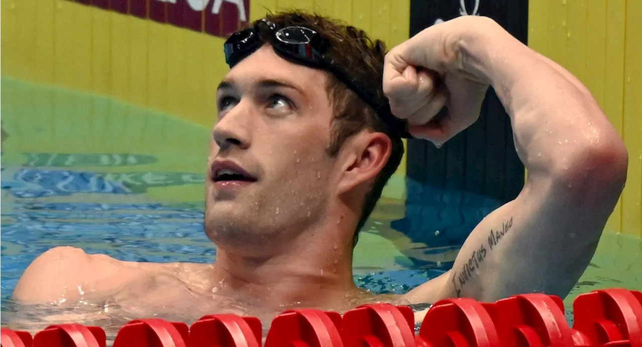 Former Ohio State Swimmer Hunter Armstrong Wins Gold Medal in 4x100-Meter Freestyle Relay