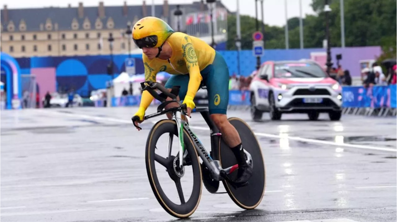 Cyclist Grace Brown wins Australia’s first gold medal in Paris with stunning win in time trial