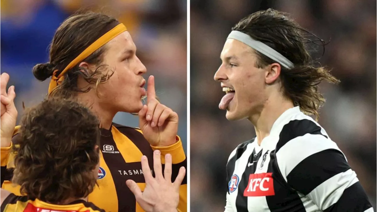 Hawthorn coach Sam Mitchell spots hidden trait in AFL ‘antagonist’ Jack Ginnivan