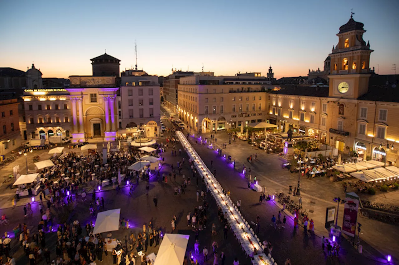 Cena dei Mille, a Parma tavola da 400 metri