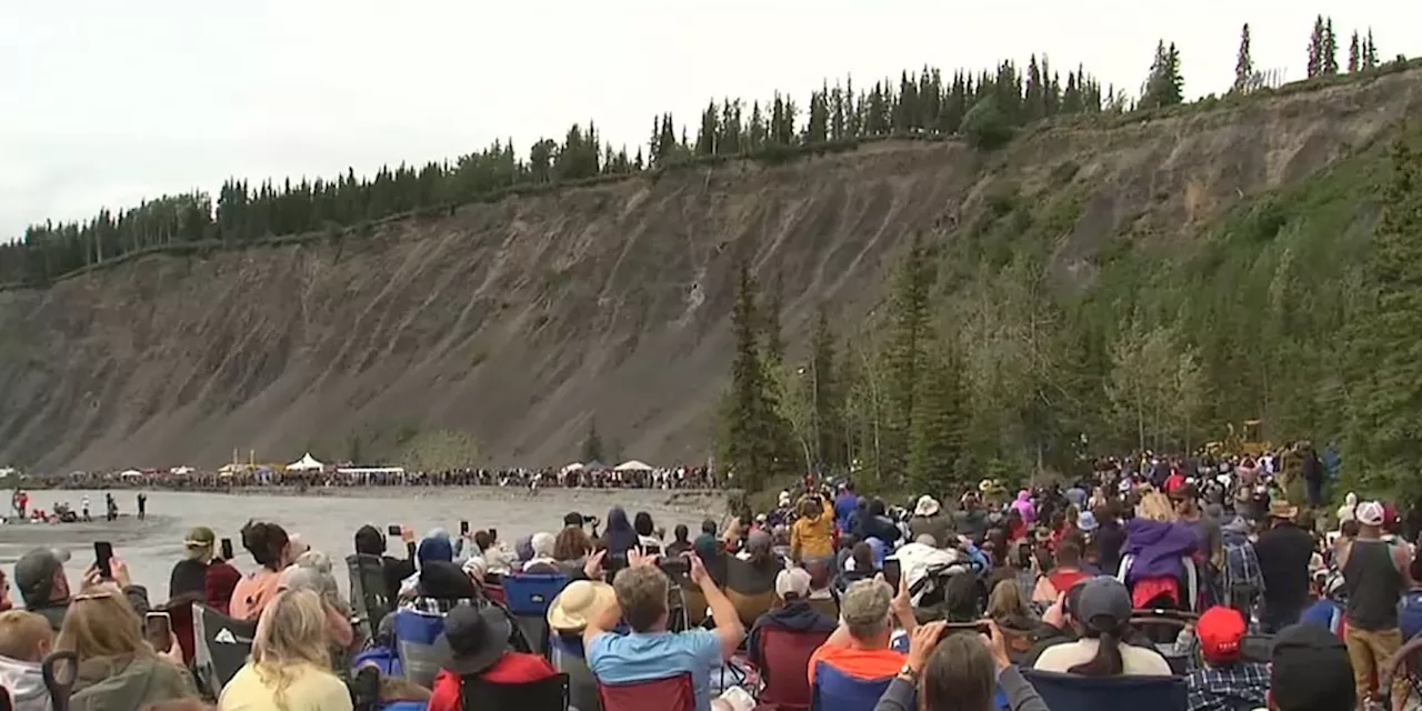 River erosion threatens future of annual Glacier View car launch