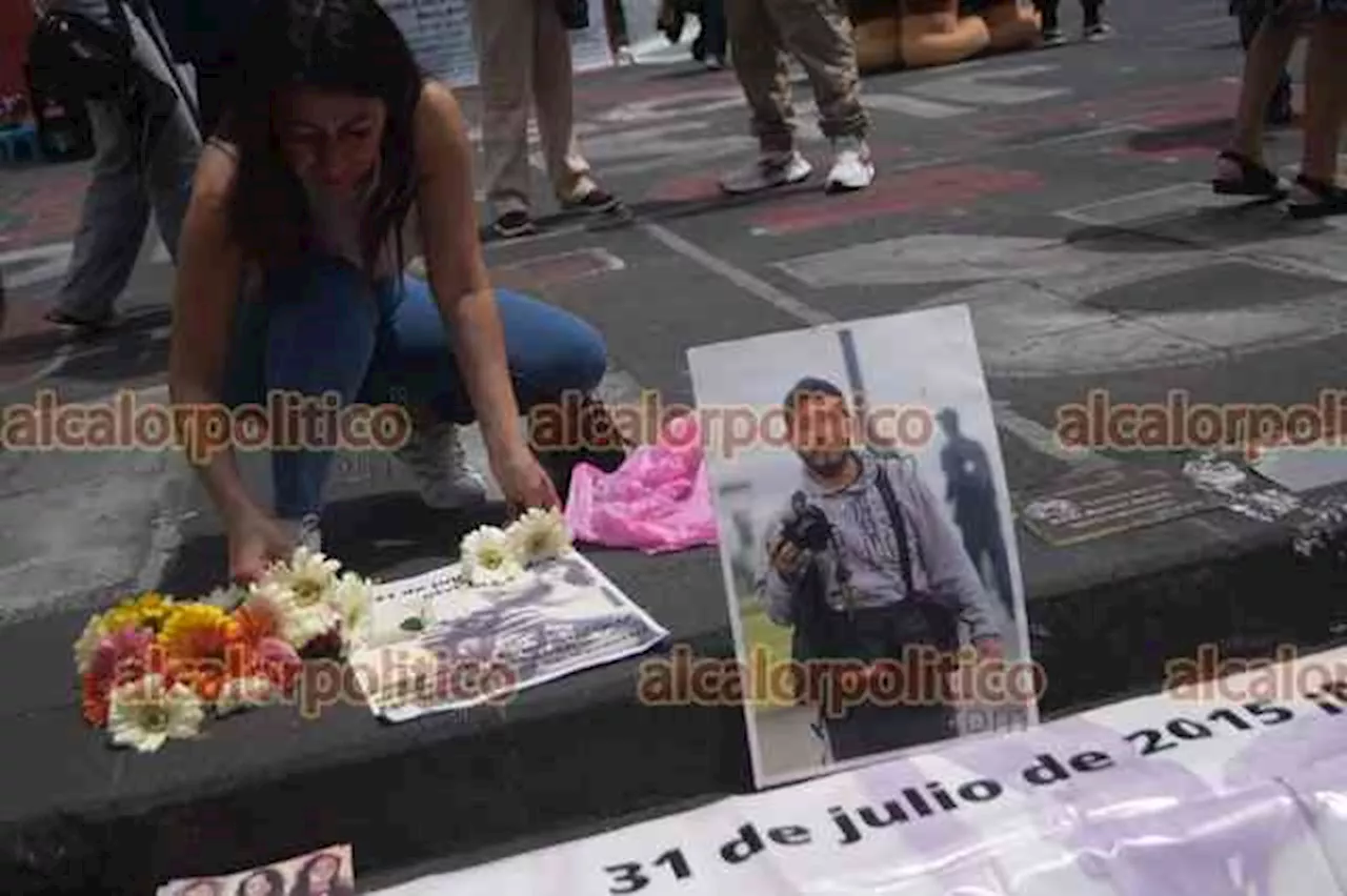 A 9 años del crimen, claman justicia para fotoperiodista Rubén Espinosa