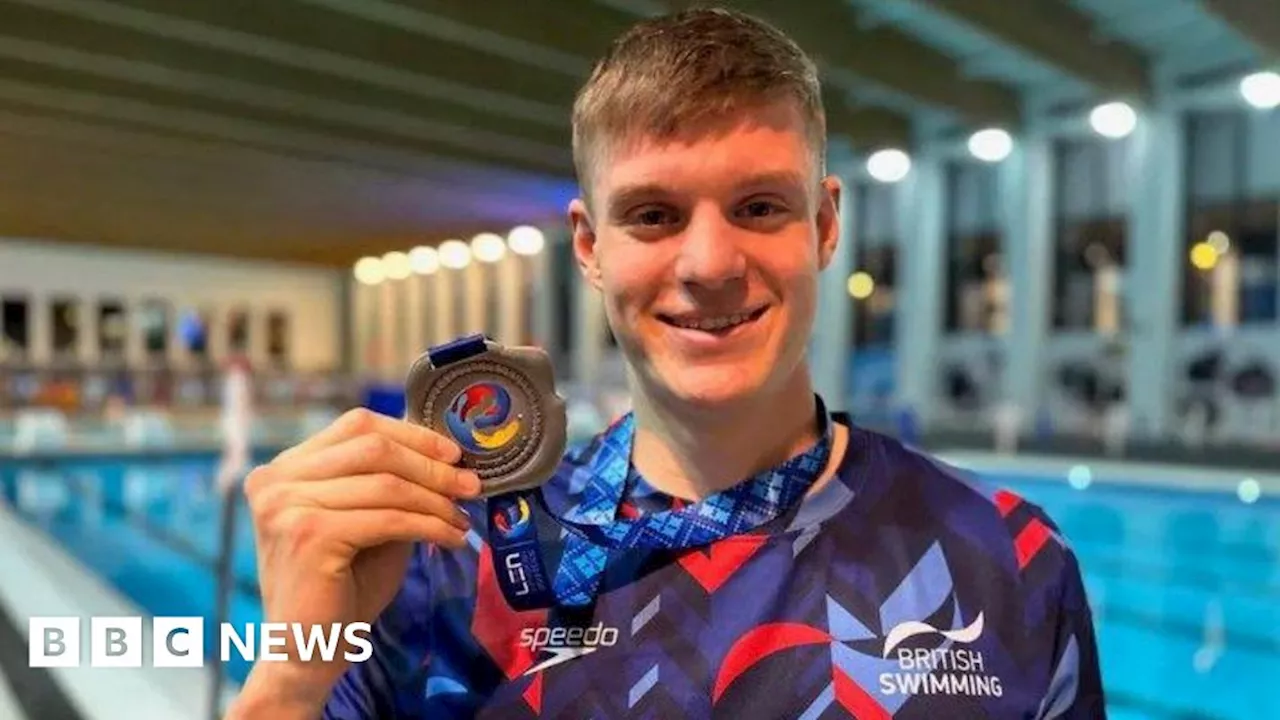 Bishop's Castle marks swimmer Olly Morgan's Olympic debut