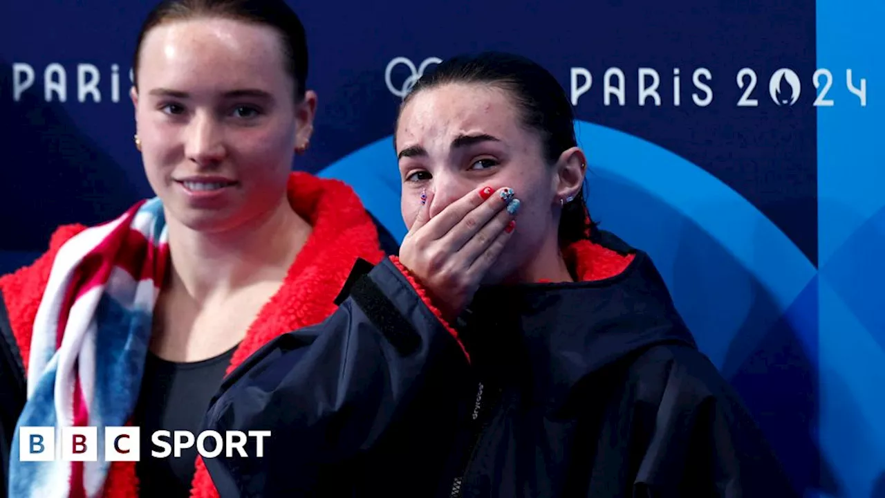 Paris Olympics 2024: Yasmin Harper and Scarlett Mew Jensen win Team GB's first medal with diving bronze