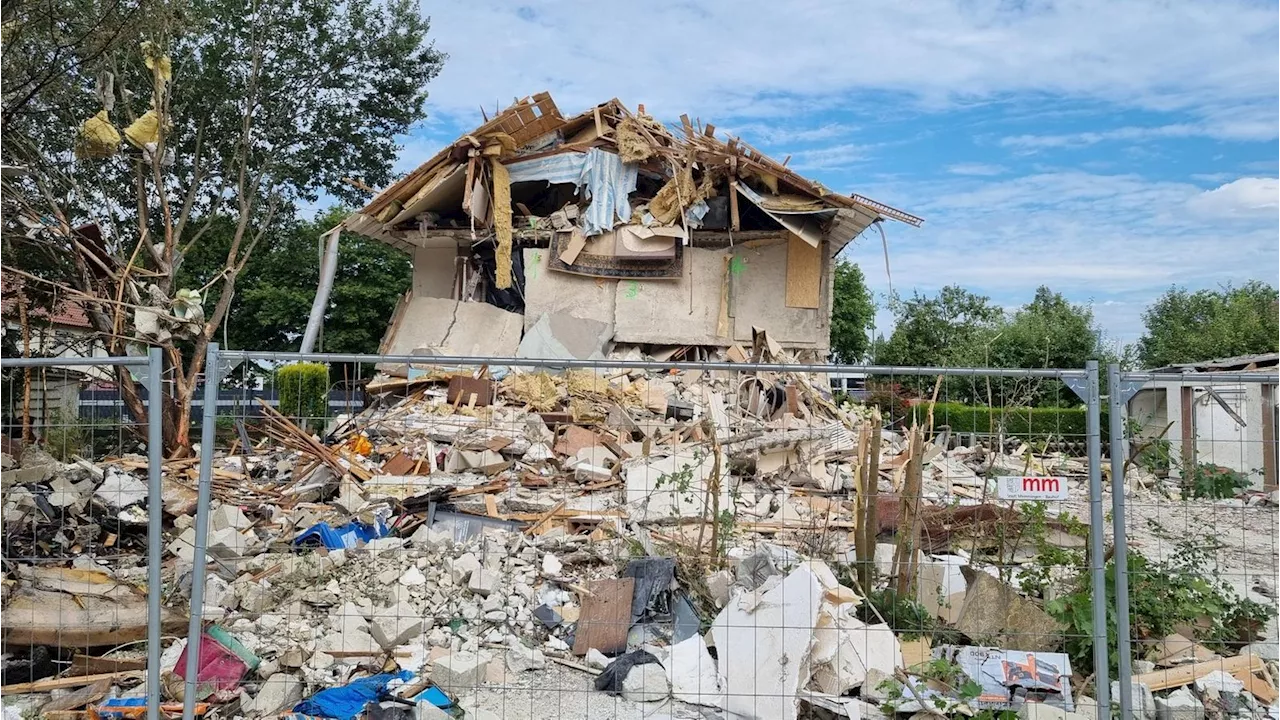 Explosion in Memmingen: Polizei geht von Gasaustritt aus