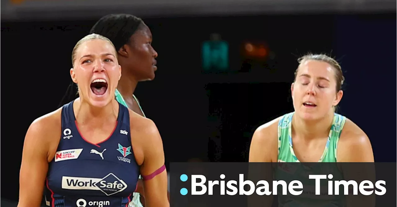 Vixens survive super-shot barrage to surge into Super Netball grand final