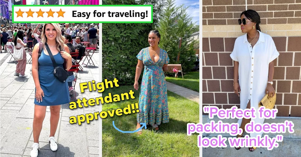 27 Dresses Reviewers Say Pack Well For Trips