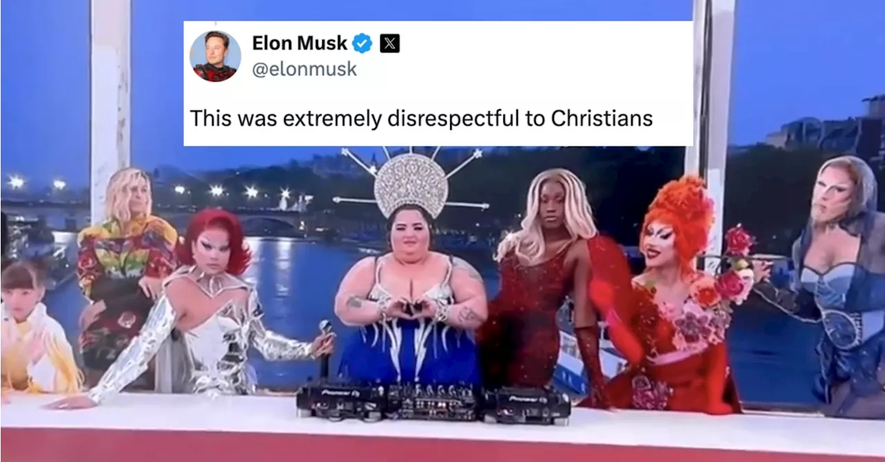 People Are Absolutely Losing It Over Drag Queens Recreating The Last Supper In The Opening Ceremony