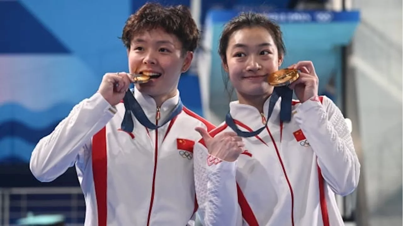 China wins 1st diving gold at Paris Olympics as it pursues unprecedented sweep of all 8