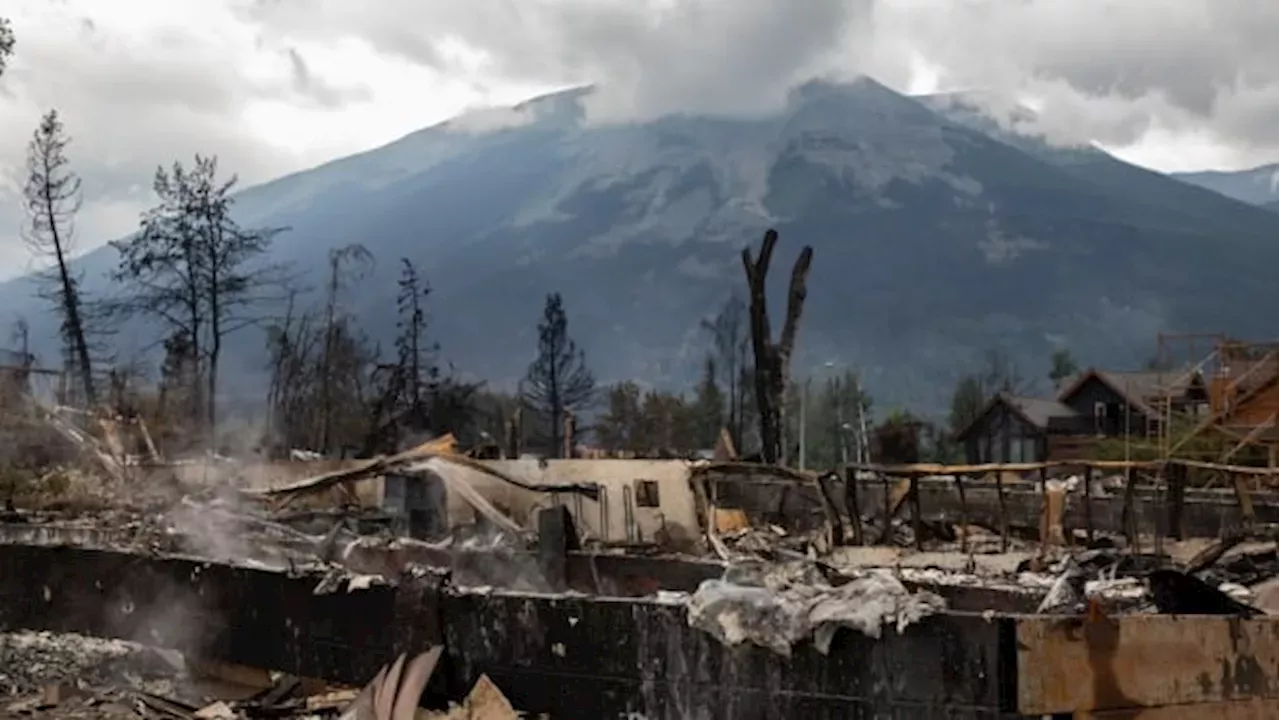 A first look at damage caused by massive wildfire that ripped through ...